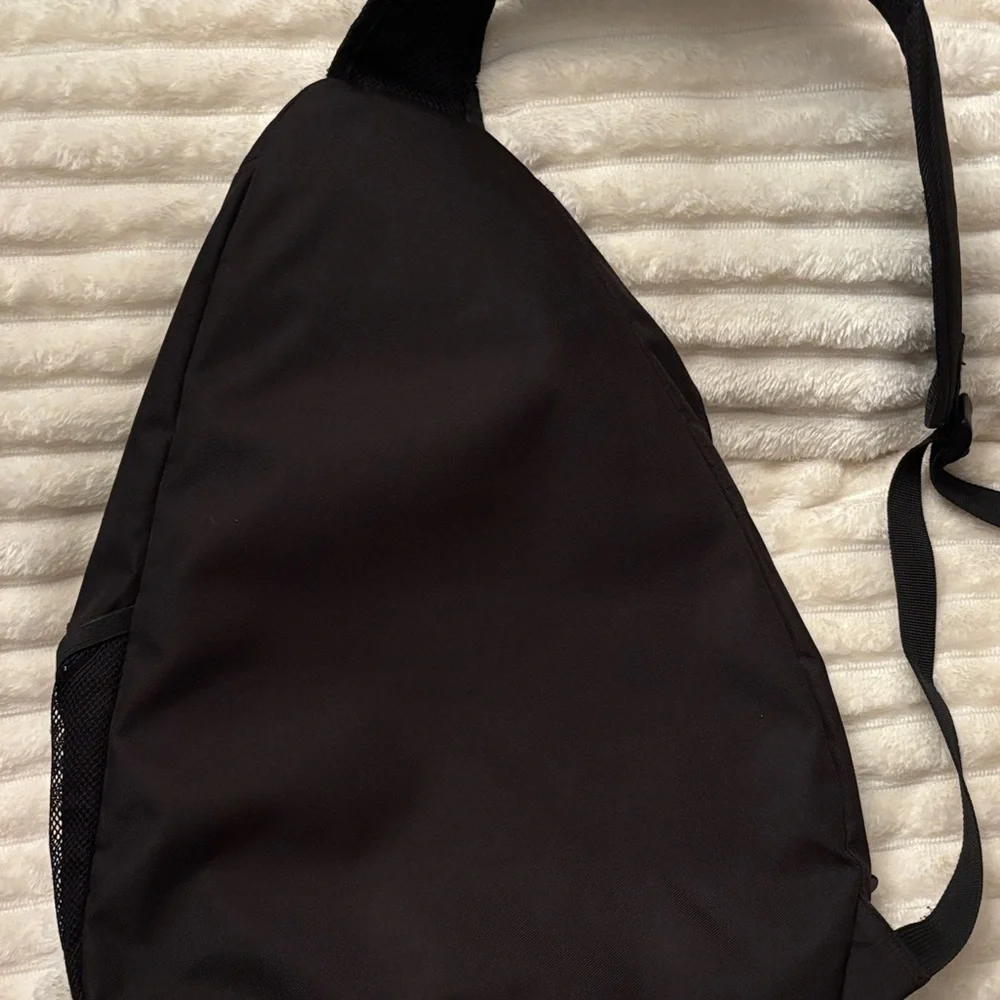 Jordan Black Quilted Sling Bag - Jordan